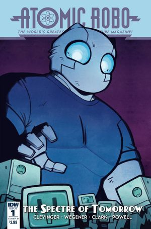Atomic Robo Spectre Of Tomorrow #1 (Cover B Wiedle)