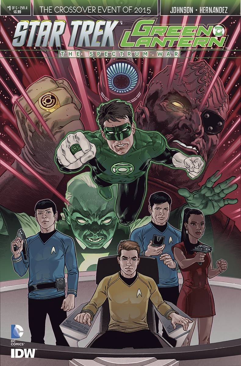 Star Trek Green Lantern #1 Comic
