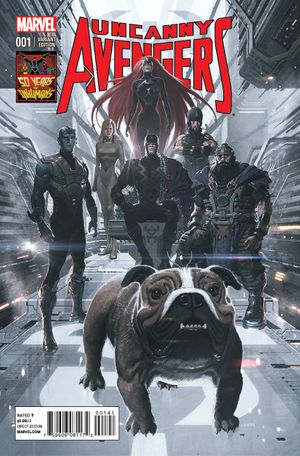 Uncanny Avengers #1 (Ladronn Inhuman 50th Anniv Variant)
