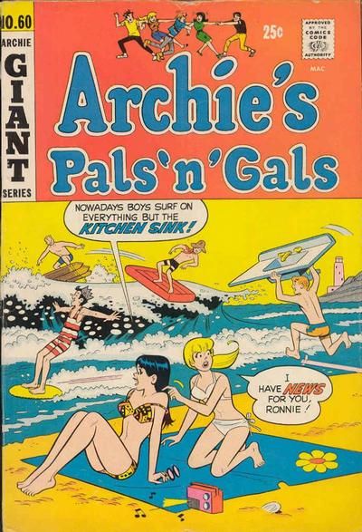 Archie's Pals 'N' Gals #60 Comic