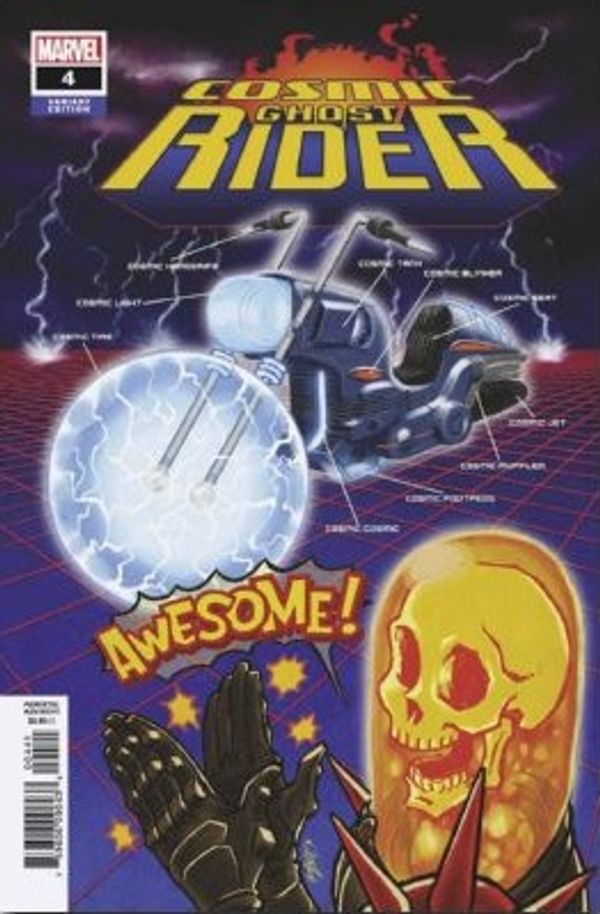 Cosmic Ghost Rider #4 (Superlog Variant)