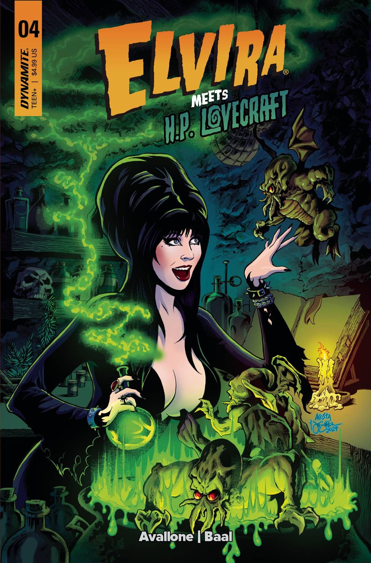 Elvira Meets H.P. Lovecraft #4 Comic