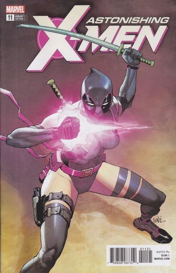 Astonishing X-men #11 (Yu Deadpool Variant Leg)