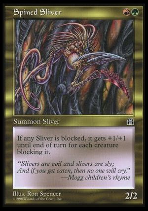 Spined Sliver (Stronghold)