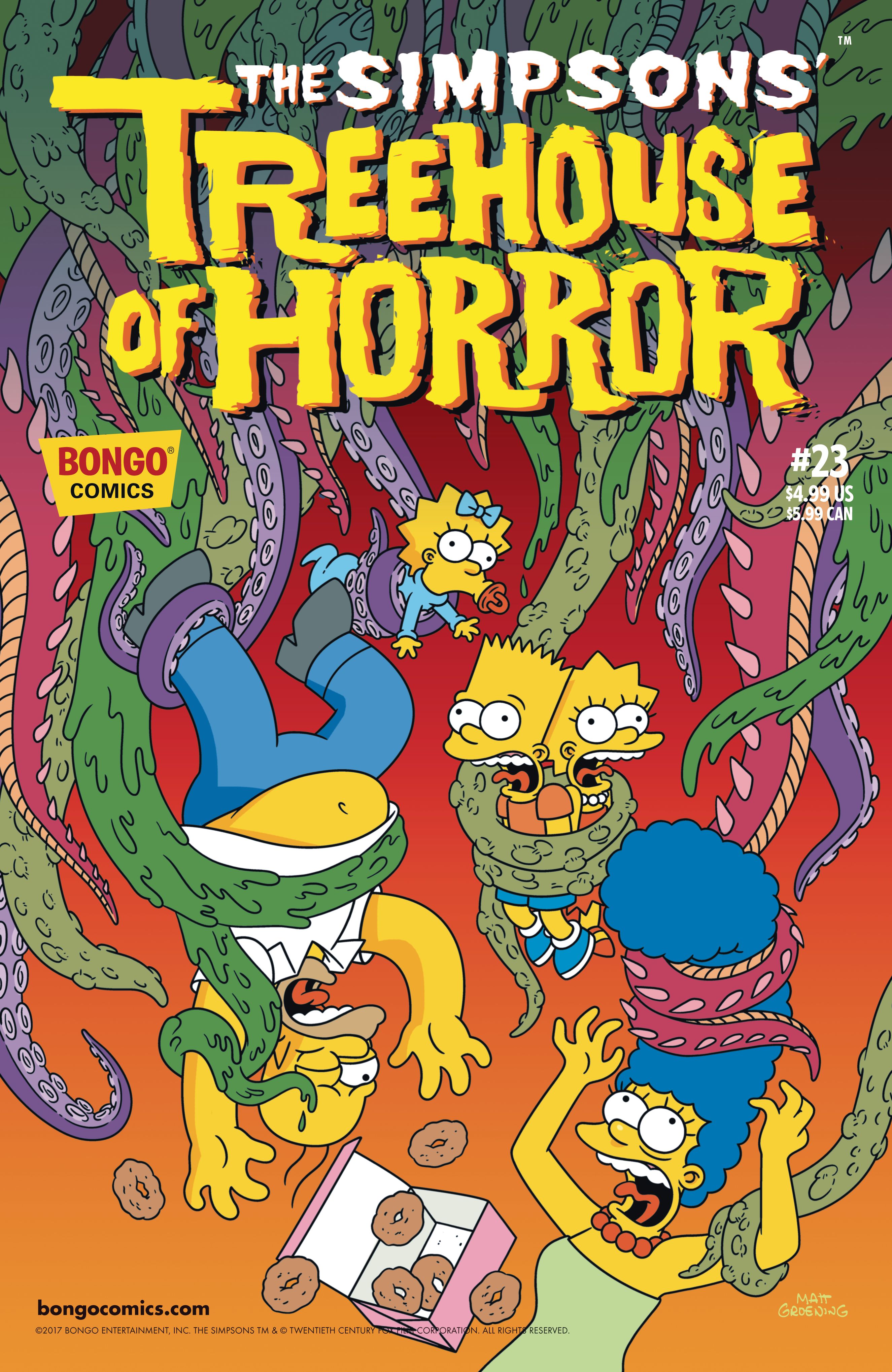 Treehouse of Horror #23 Comic