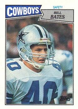 Bill Bates 1987 Topps #270 Sports Card