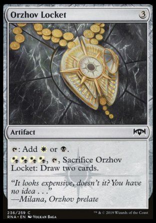 Orzhov Locket (Ravnica Allegiance) Trading Card