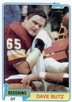 Dave Butz #6 Redskin