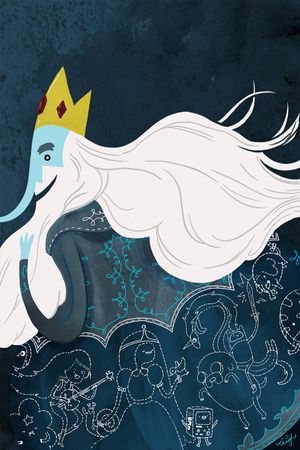 Adventure Time Ice King #4 (Leigh Luna Variant Cover)