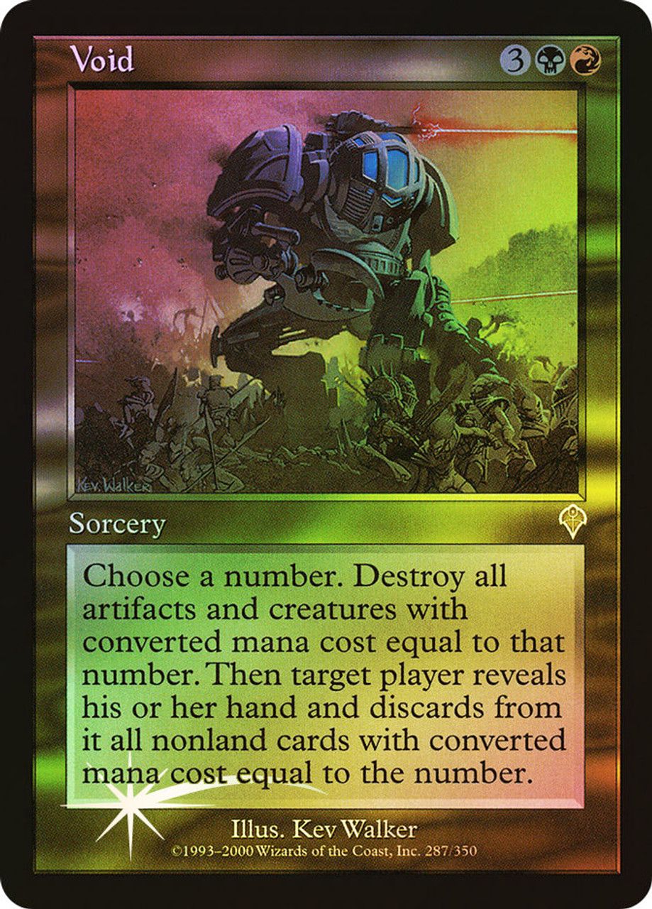 Void (Invasion - Foil) Trading Card