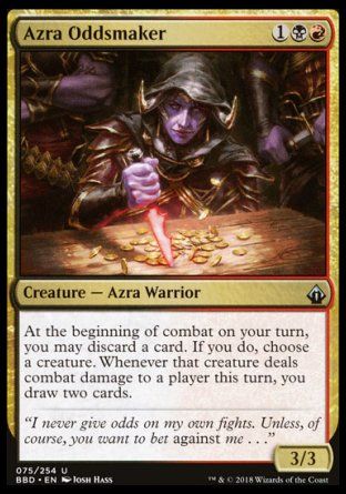 Azra Oddsmaker (Battlebond) Trading Card