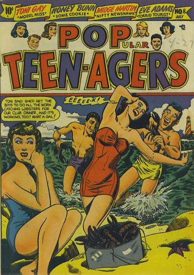 Popular Teen-Agers #8 Comic