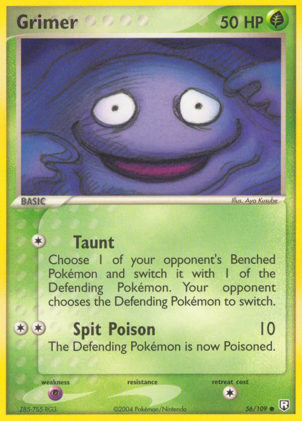 Grimer (56/109) - Team Rocket Returns Pokémon Card