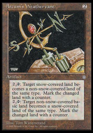 Arcum's Weathervane (Ice Age) Trading Card