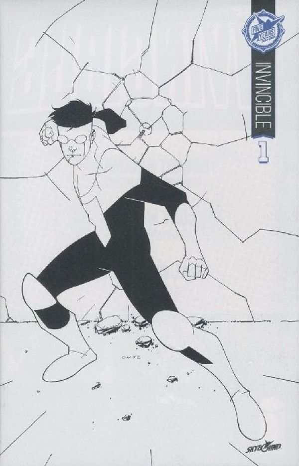 Invincible #1 (5th Anniversary Sketch Variant)