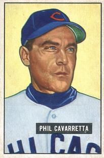 Phil Cavarretta 1951 Bowman #138 Sports Card