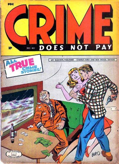 Crime Does Not Pay #40 Comic