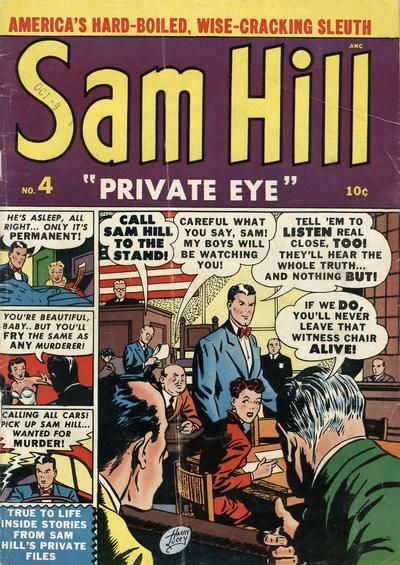 Sam Hill Private Eye #4 Comic