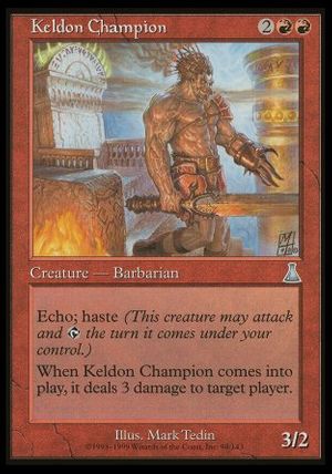 Keldon Champion (Urza's Destiny)