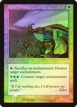 Teferi's Care (Invasion - Foil)