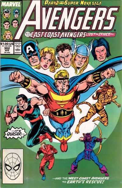 Avengers #302 Comic