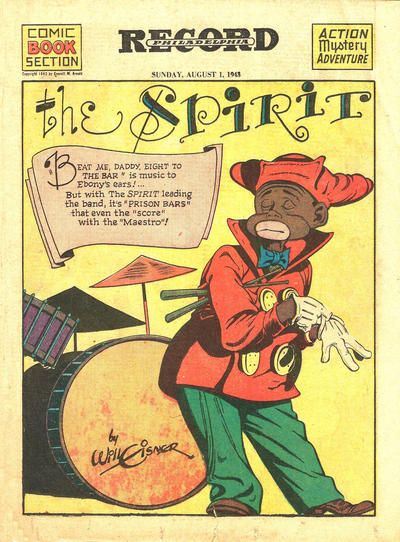 Spirit Section #8/1/1943 Comic