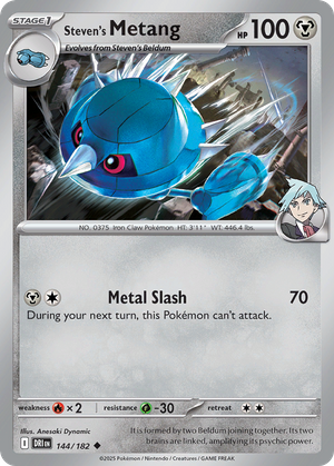 Steven's Metang (144/182) - Destined Rivals