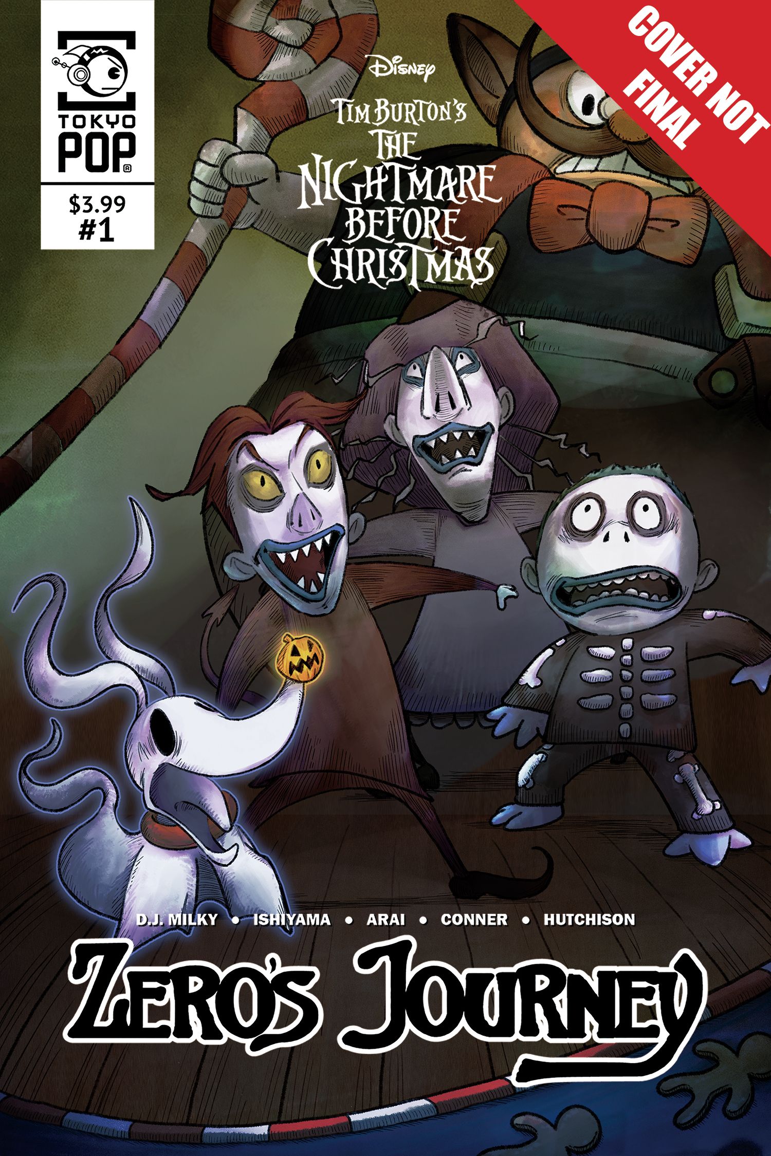 Tim Burton's Nightmare Before Christmas: Zero's Journey #11 Comic