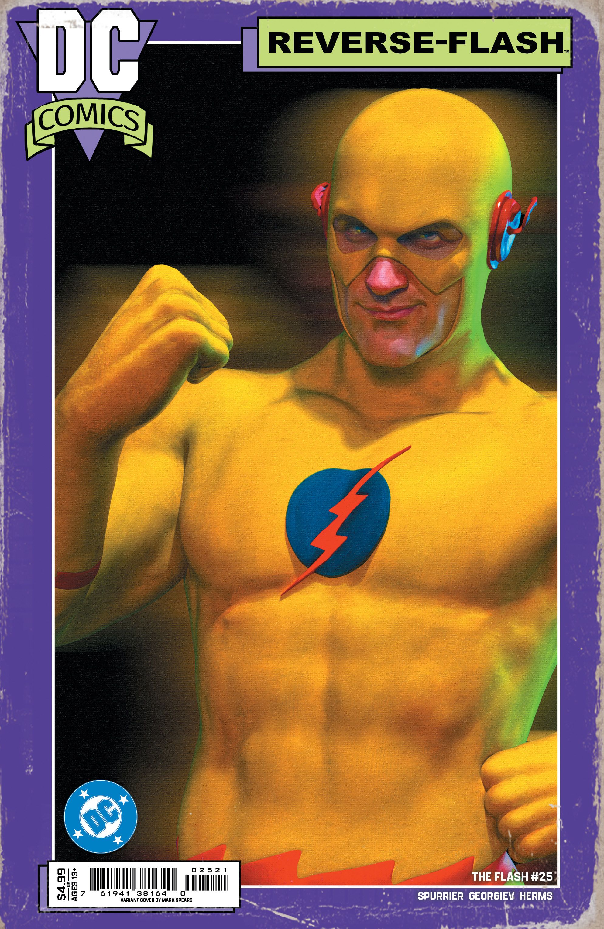 Flash #25 (Cvr C Mark Spears Card Stock Variant) Comic