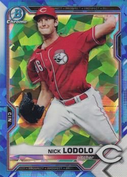 Nick Lodolo 2021 Bowman Sapphire Edition Baseball #BCP-20 Sports Card