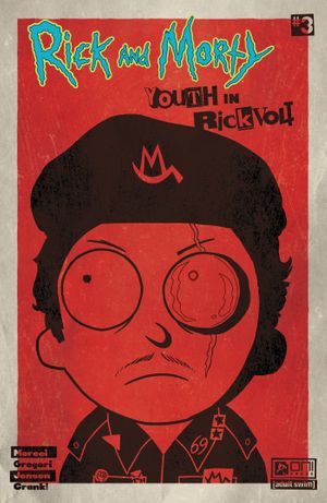 Rick And Morty Youth In Rickvolt #3 (Cvr C Inc 1:10 Warren Wucinich Variant)