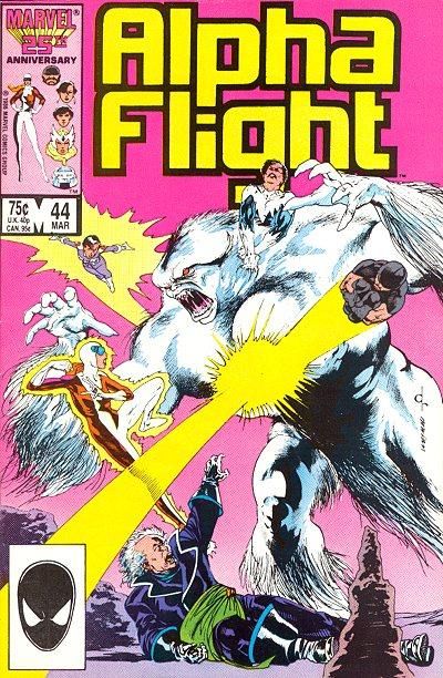 Alpha Flight #44 Comic