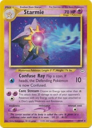 Starmie (25/64) - Neo Revelation (Unlimited)