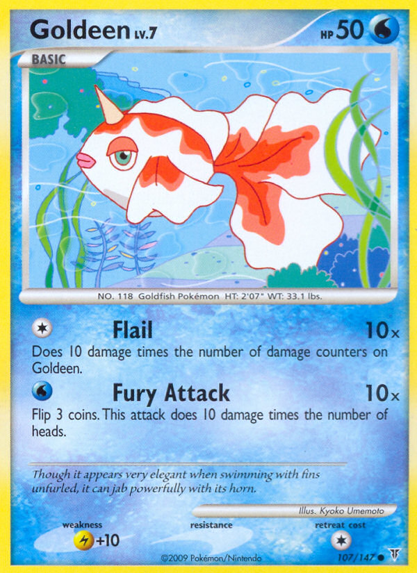 Goldeen (107/147) - Supreme Victors Pokémon Card