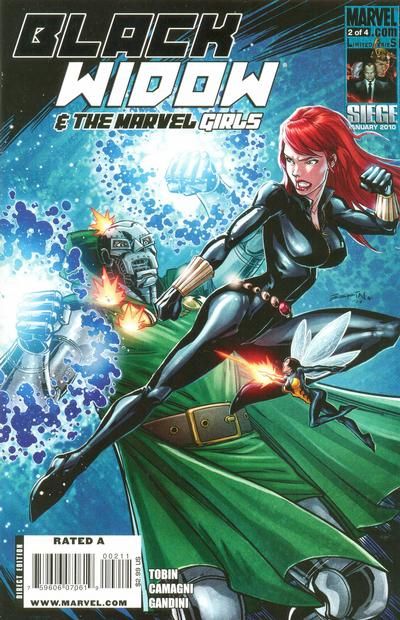 Black Widow and The Marvel Girls #2 Comic