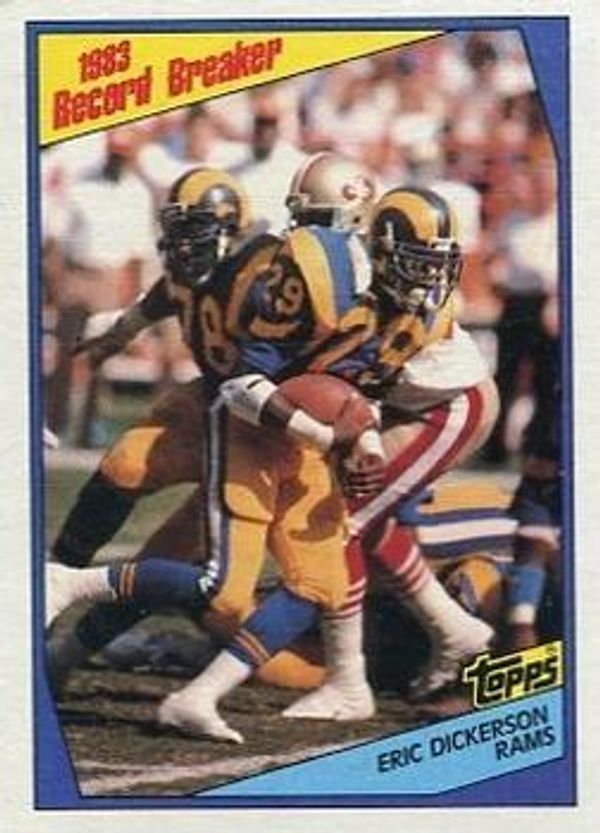 Eric Dickerson 1984 Topps #1