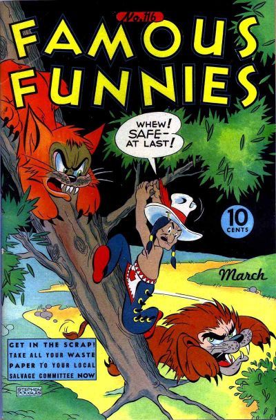 Famous Funnies #116 Comic