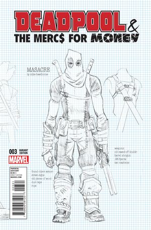 Deadpool & the Mercs  for Money #3 (Hawthorne Variant)