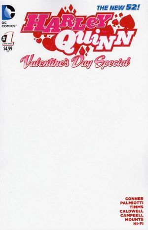 Harley Quinn Valentine's Day Special #1 (Blank Variant Cover)