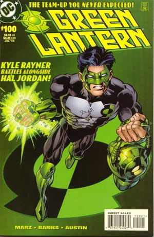 Green Lantern #100 (Kyle Rayner Alternate Cover)