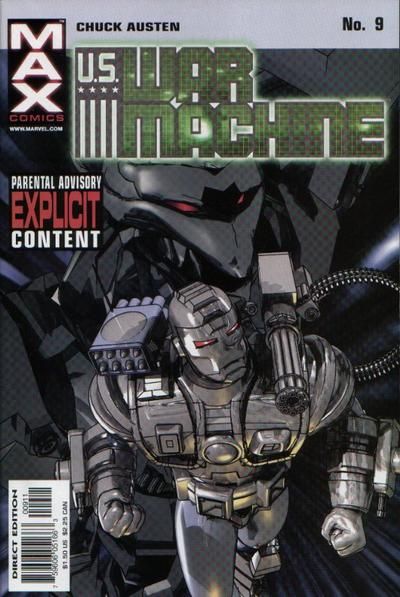 U.S. War Machine #9 Comic
