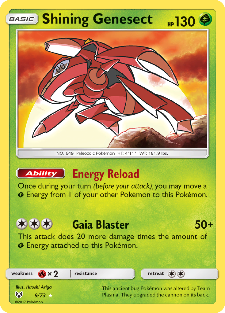 Genesect Pokémon Card