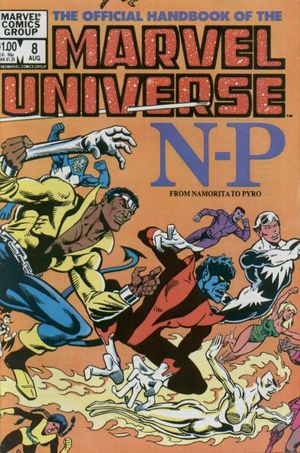 The Official Handbook of the Marvel Universe #8