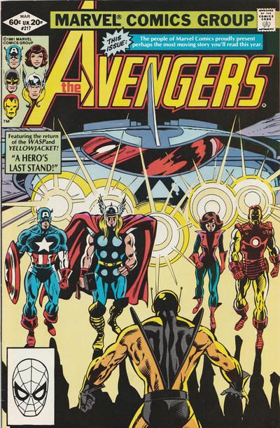 Avengers #217 Comic