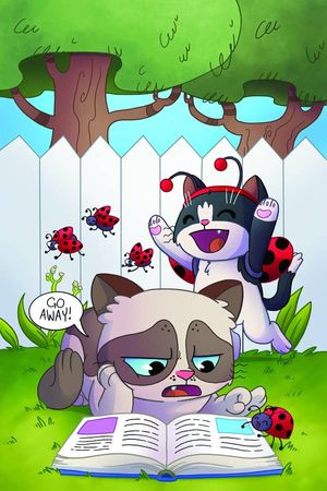 Grumpy Cat and Pokey #1 (Rare Garbowska Virgin Cover)
