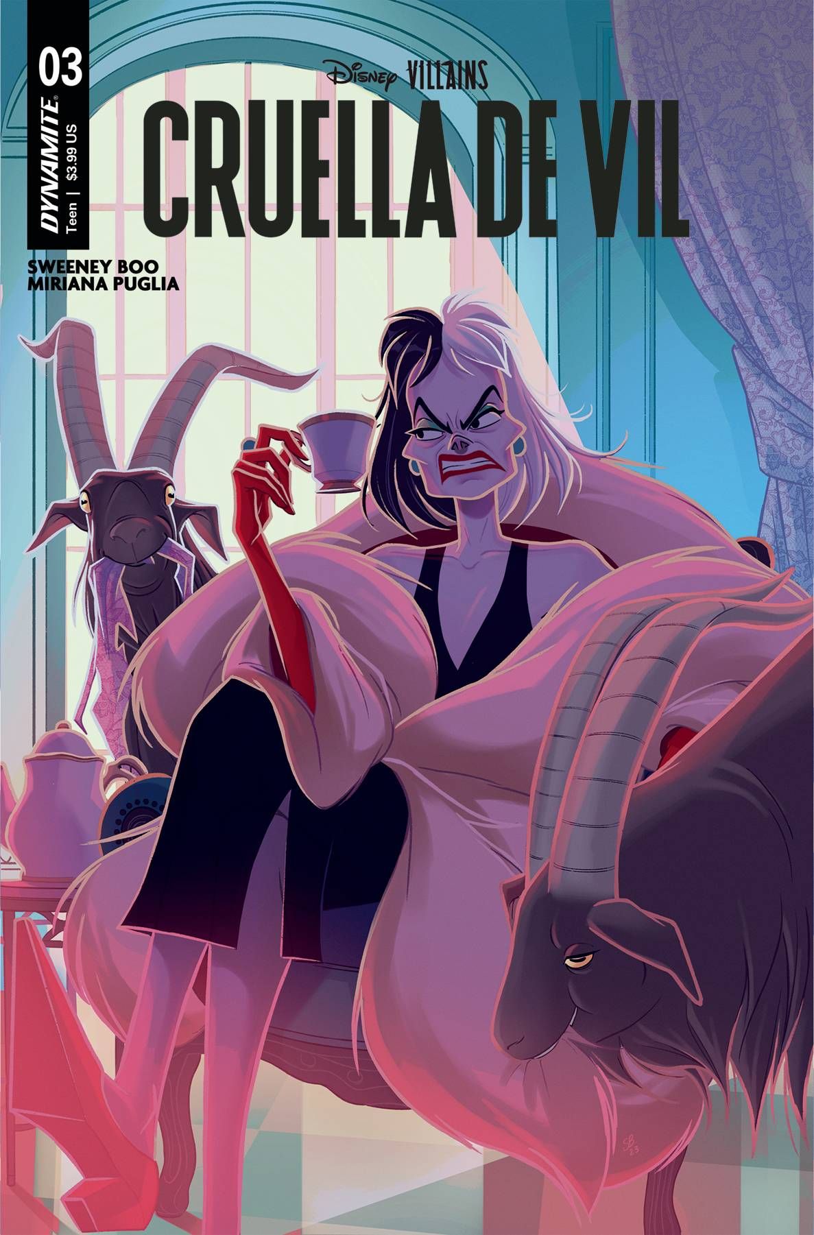 Disney Villains: Cruella De Vil #3 Comic