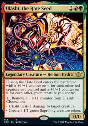 Ulasht, the Hate Seed (Kamigawa Neon Dynasty Commander Decks)