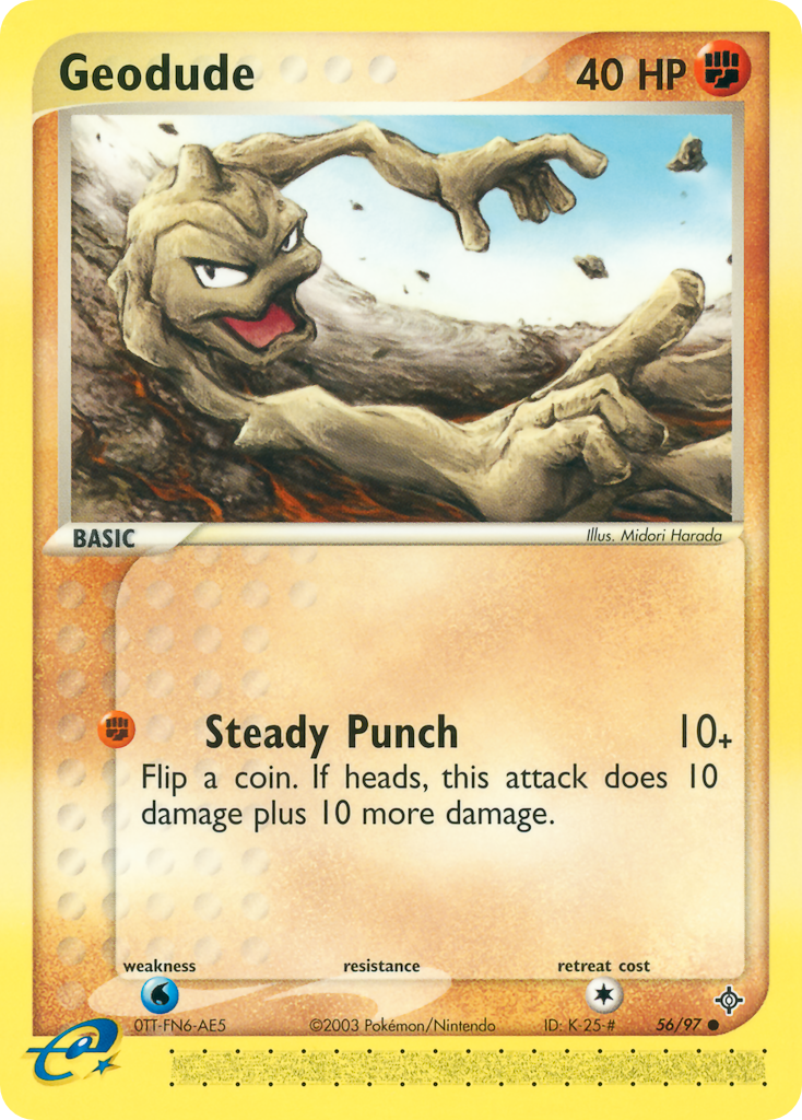 Geodude (56/97) - Dragon Pokémon Card