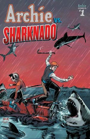 Archie vs. Sharknado #1 (Hack Variant Cover)