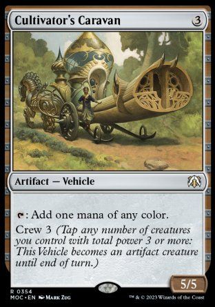 Cultivator's Caravan (March of the Machine Commander Decks) Trading Card